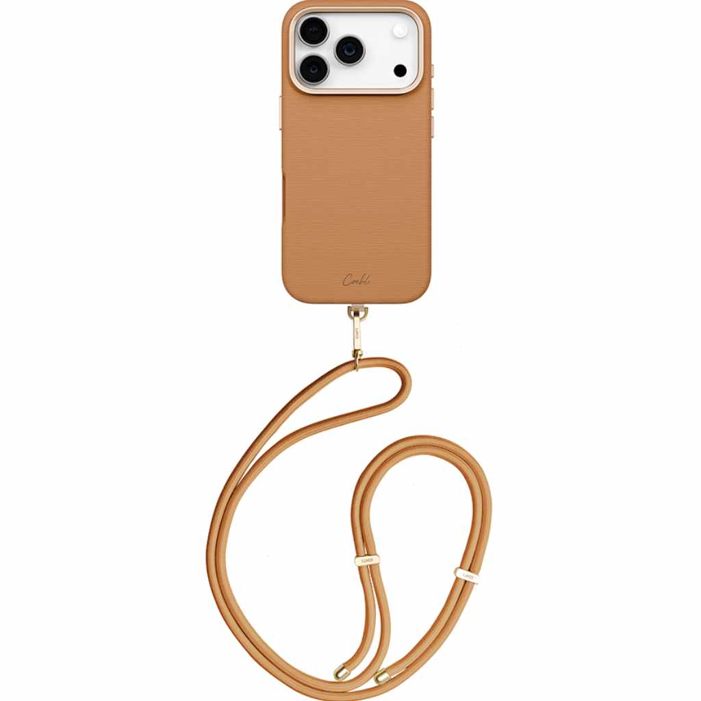 Ốp lưng iPhone 17 Pro Max UniqCoehl Pecan Brown