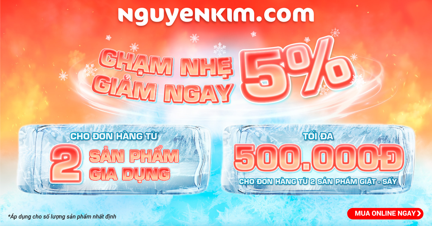GIẢM 5% CHO ĐƠN TỪ 2 SẢN PHẨM 