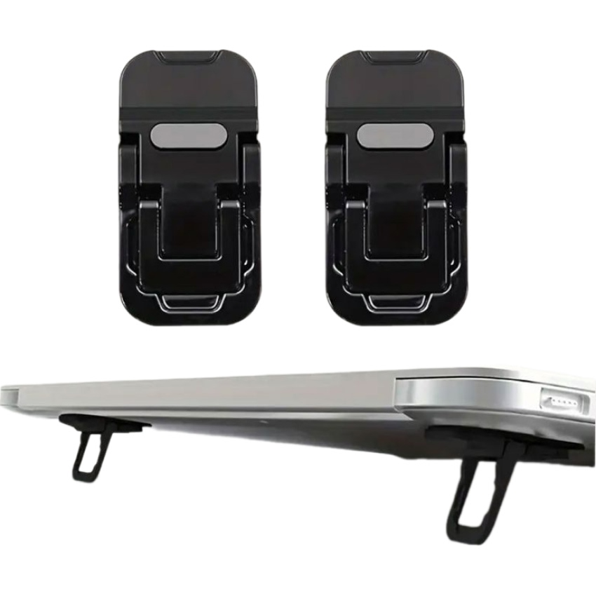 Giá đỡ laptop Dudukan di động đa năng Đen