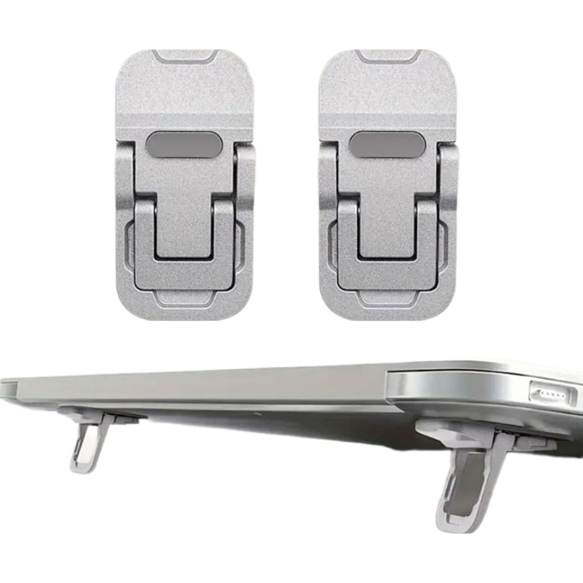 Giá đỡ laptop Dudukan di động đa năng Bạc