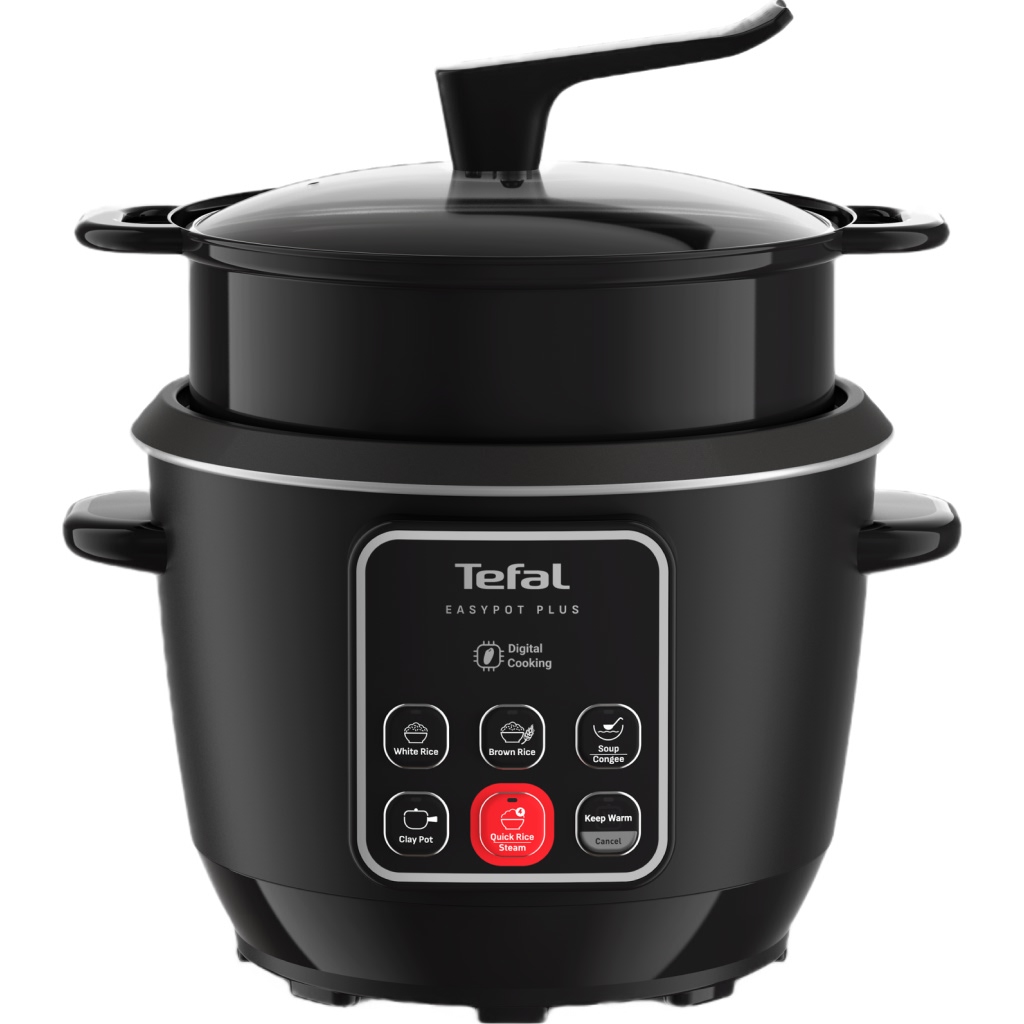 Nồi cơm điện tử Tefal 1.8 lít RK1088Y0 Đen