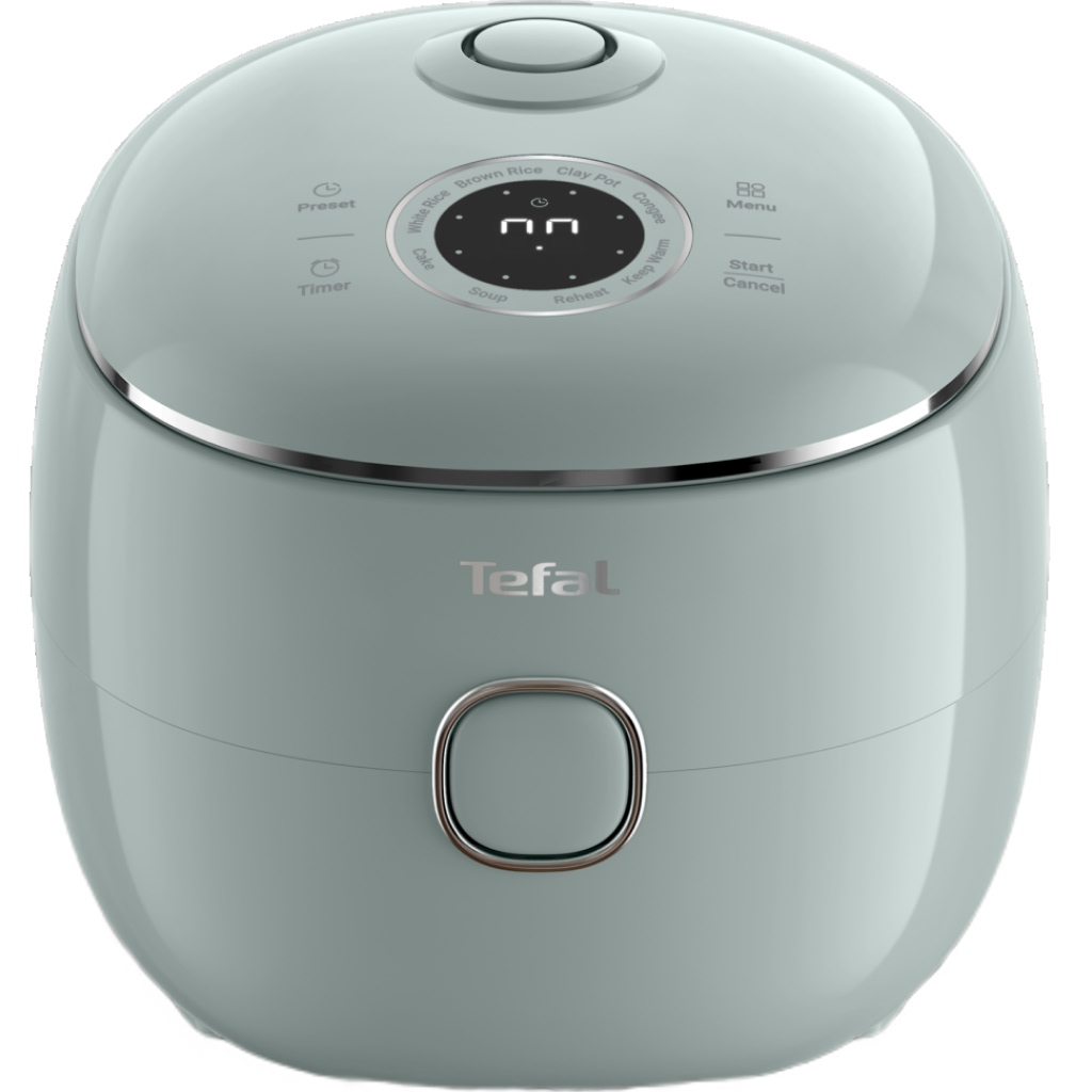 Nồi cơm điện tử mini Tefal 0.7 lít RK5354Y0 Xanh