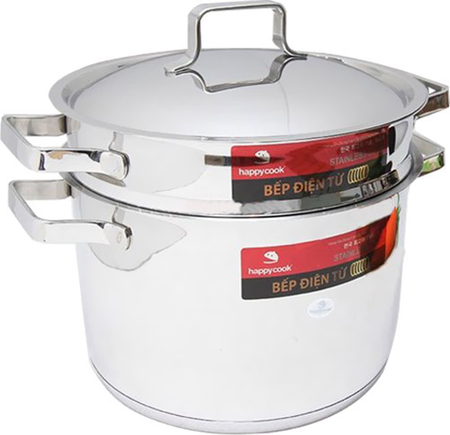 Bộ Xửng Hấp Happycook Milan St24 - Ml