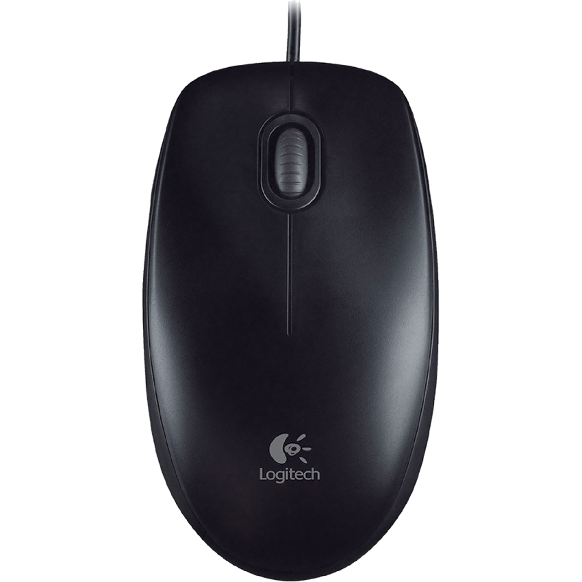 Chuột máy tính Logitech B100 Đen