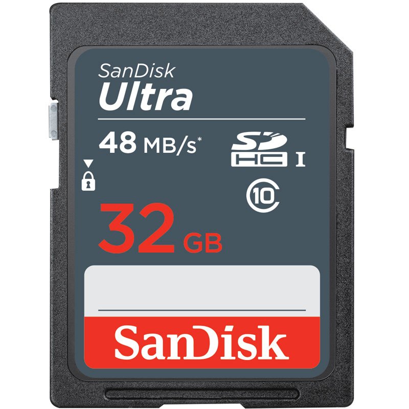 Thẻ Nhớ Sdhc Ultra Sandisk 32Gb