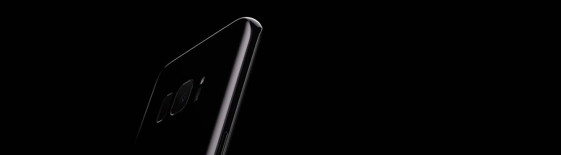 Điện thoại Samsung Galaxy S8 đen thiết kế đẹp mắt