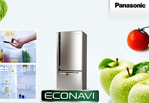 Công nghệ ECONAVI trên tủ lạnh Panasonic mang đến sự tiết kiệm điện năng tối ưu