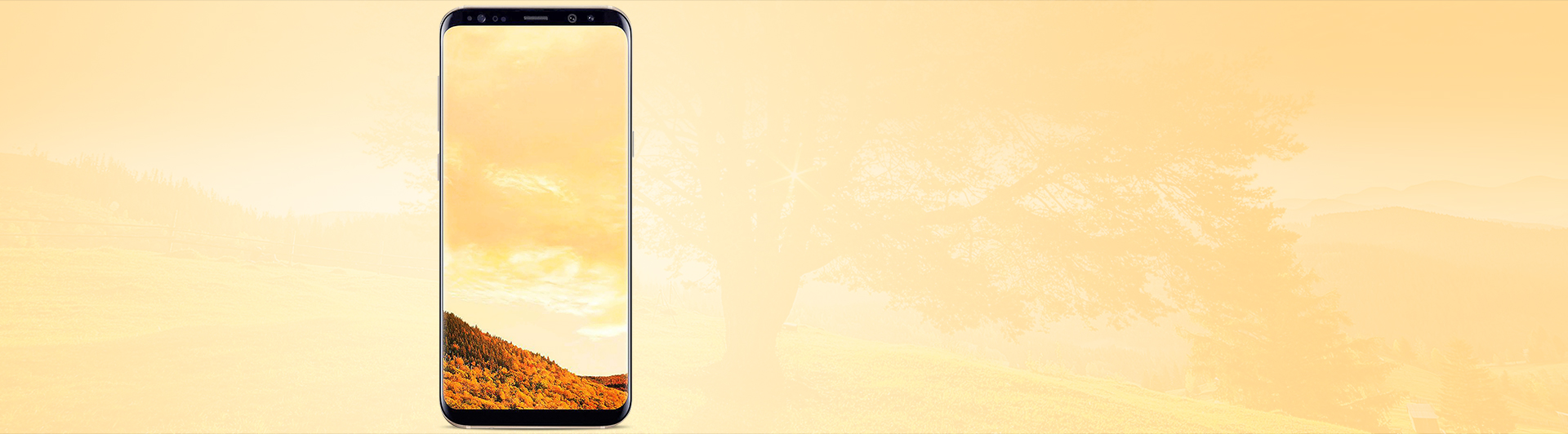 Điện thoại Samsung Galaxy S8 vàng