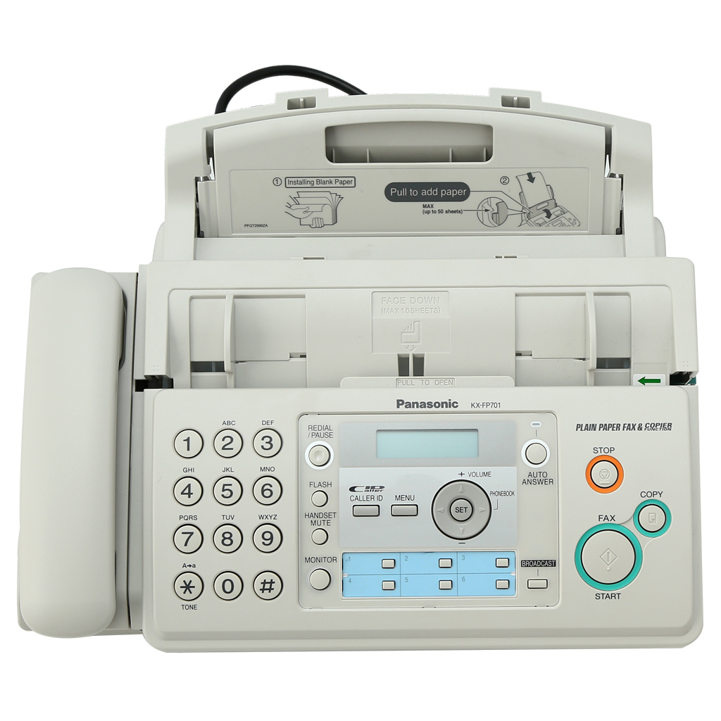 Máy fax Panasonic KX-FP701 sử dụng film giá tốt tại ...
