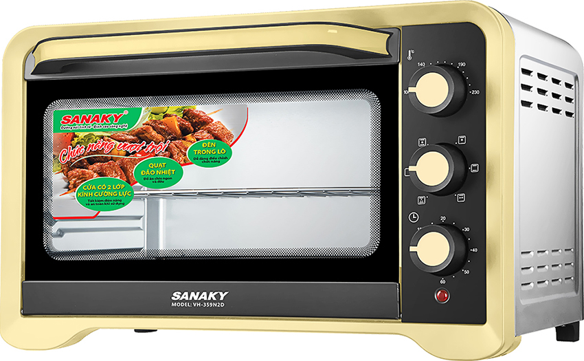 Lò Nướng Sanaky VH-359N2D 35 Lít: Lựa Chọn Tiết Kiệm Cho Gia Đình Nhỏ