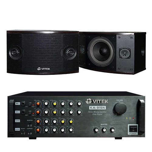 COMBO KARAOKE VITEK (LOA VITEK KS916N AMPLY VITEK KA915N) Siêu