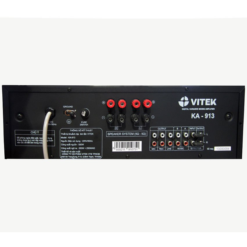 Amply Vitek KA913 công suất 500 W giá tốt tại