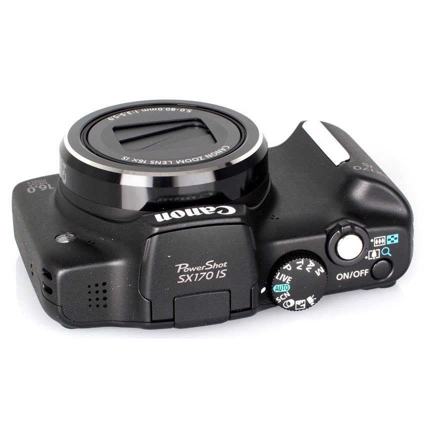 MÁY ẢNH CANON POWERSHOT SX170IS (ĐEN) - - Siêu thị điện máy Nguyễn Kim