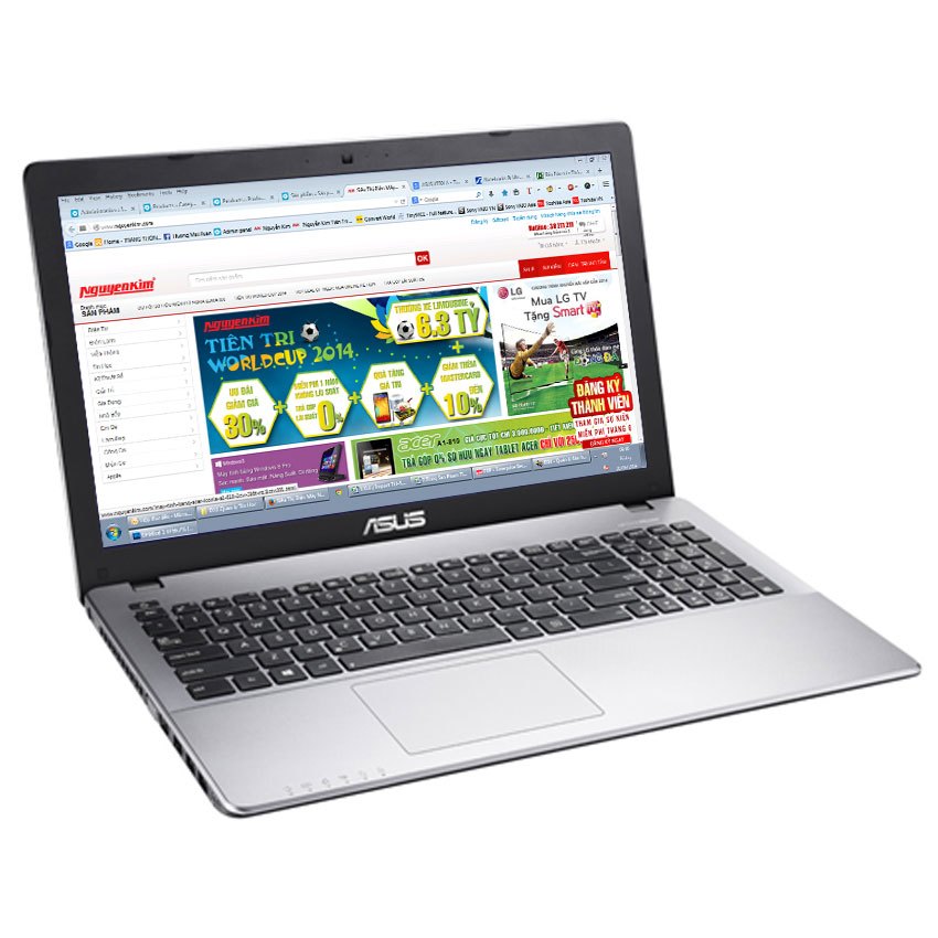 MÁY TÍNH XÁCH TAY ASUS X550LA-XX010D - - Siêu thị điện máy Nguyễn Kim