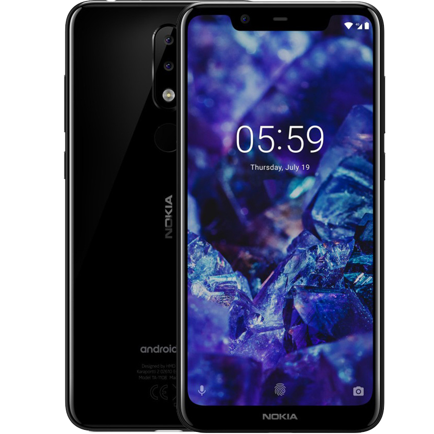 Nokia 5.1 Plus đen