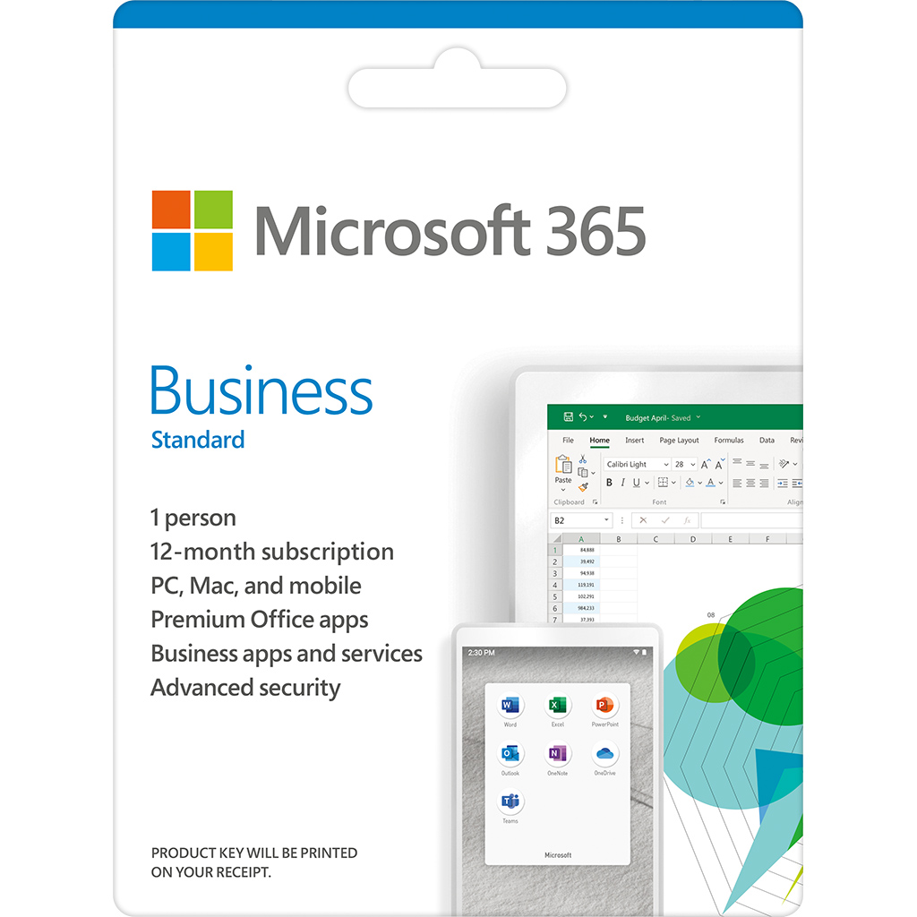 Phần Mềm Microsoft Office 365 Business Standard