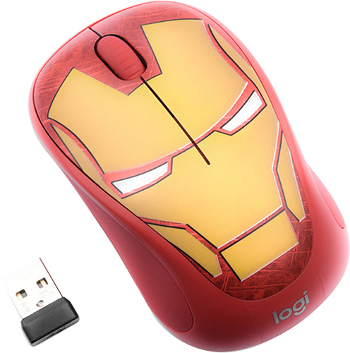 CHUỘT KHÔNG DÂY LOGITECH M238 VÀNG (IRON MAN)