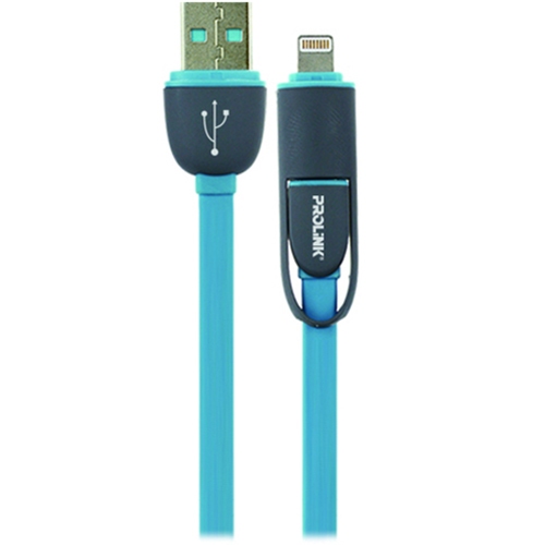 Cáp Sạc Micro Usb - Lightning Prolink Puc500