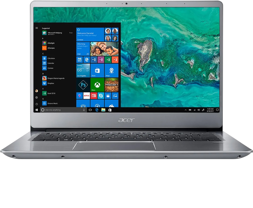 Ультрабук acer swift sf314 56 70v4 nx h4eer 001 обзор