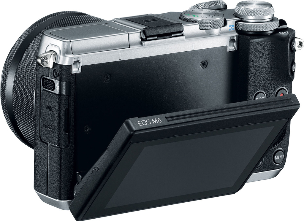 Máy ảnh Canon EOS M6 MKII EF-M15-45 (SL) giá rẻ tại Nguyễn Kim