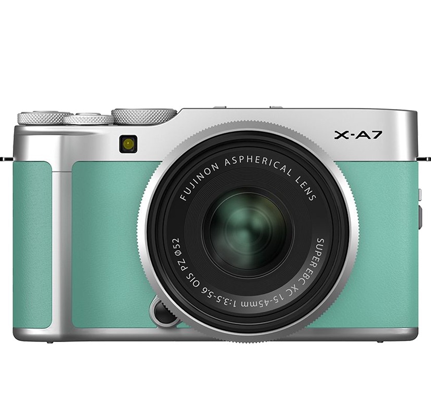 Máy ảnh Fujifilm X-A7/XC1545 Xanh bạc hà