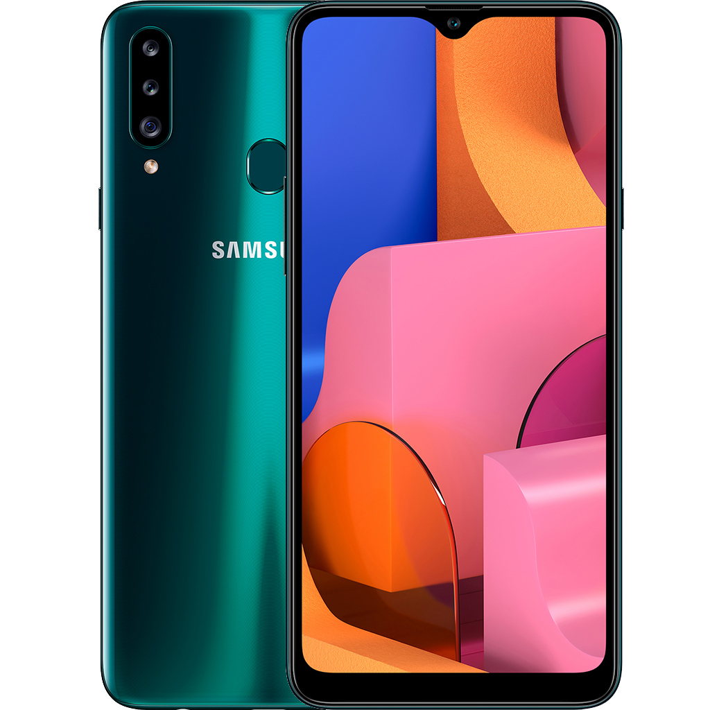 Điện thoại Samsung Galaxy A20s 32GB xanh lá