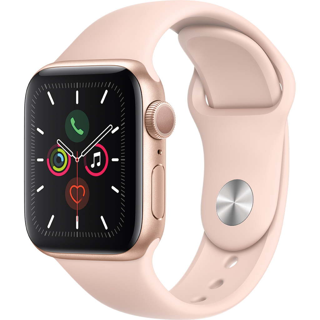 Apple Watch Series 5 GPS 40mm Gold - Pink Sand Sport Band