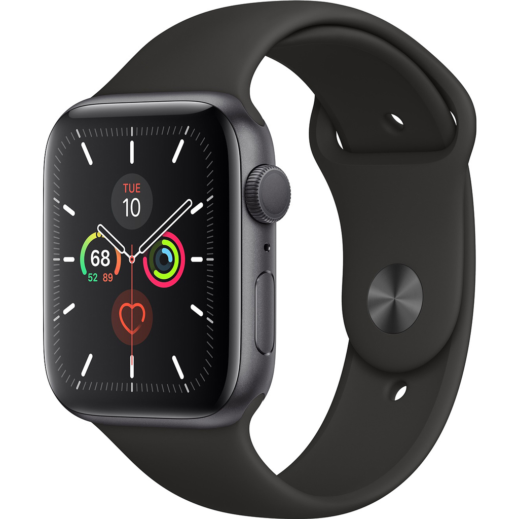 Apple Watch Series 5 GPS 40mm Space Grey - Black Sport Band