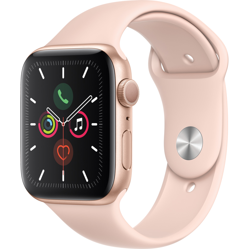 Apple Watch Series 5 GPS 44mm Gold - Pink Sand Sport Band