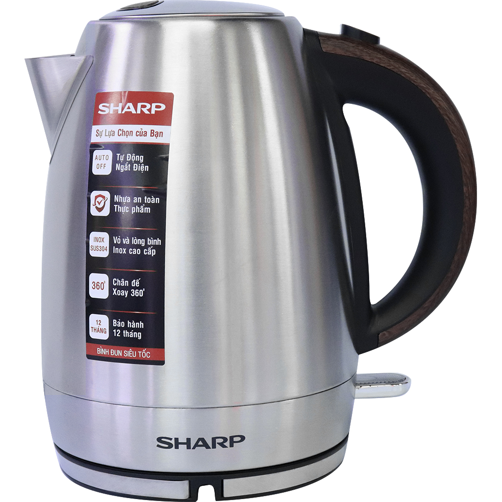 Bình Đun Siêu Tốc Sharp 1.7 Lít Ekj - 17Evsd - Wd