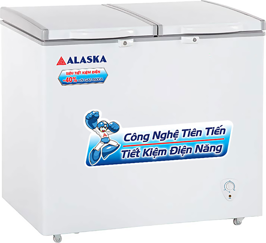Tủ đông Alaska BCD-4567N 450 lít giá tốt, ưu đãi tại nguyenkim.com