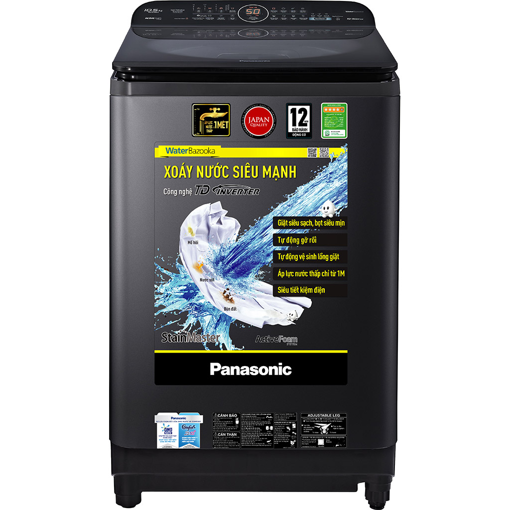 Máy Giặt Panasonic Inverter 11.5 Kg Na - Fd11Ar1Bv