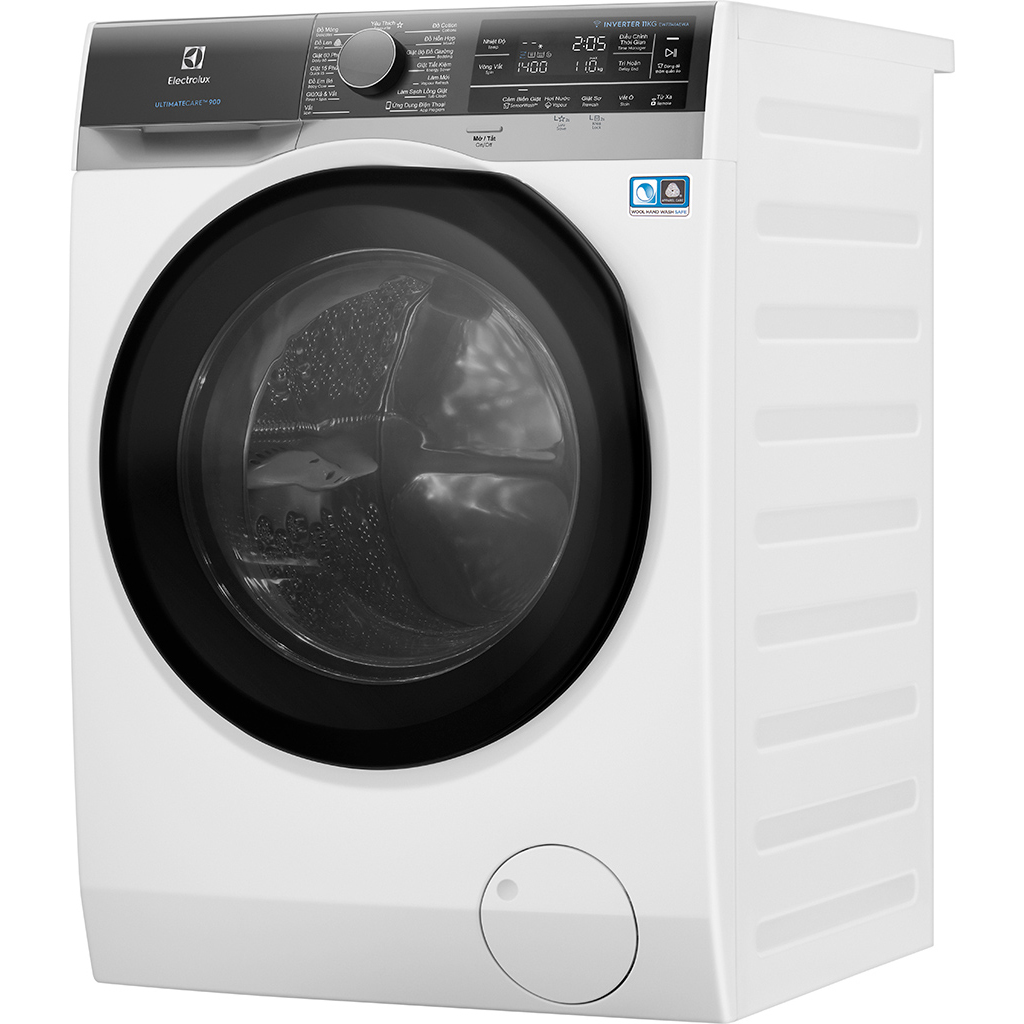 Máy giặt Electrolux Inverter 11 kg EWF1141AEWA mặt nghiêng trái