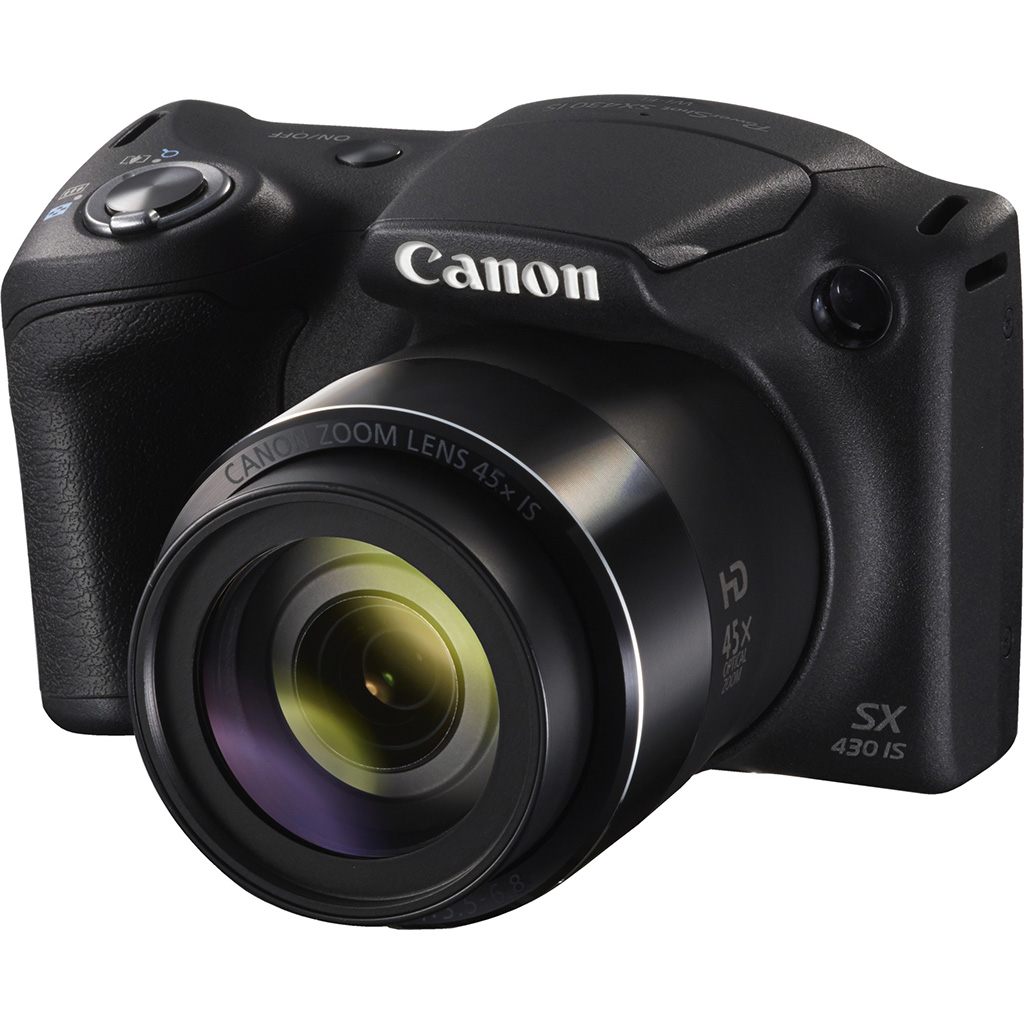 Máy ảnh Canon PowerShot SX430IS mặt nghiêng phải