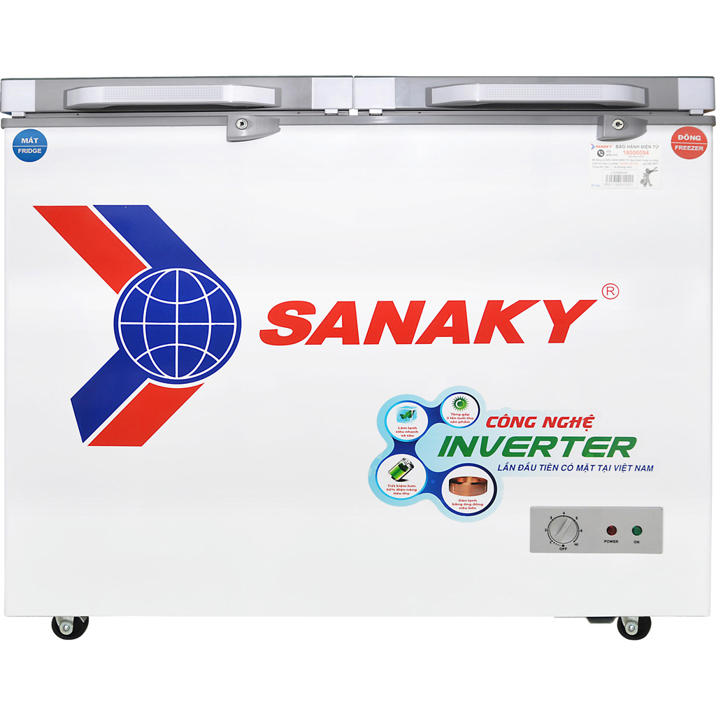 Tủ Đông Sanaky Inverter 220 Lít Vh - 2899W4K