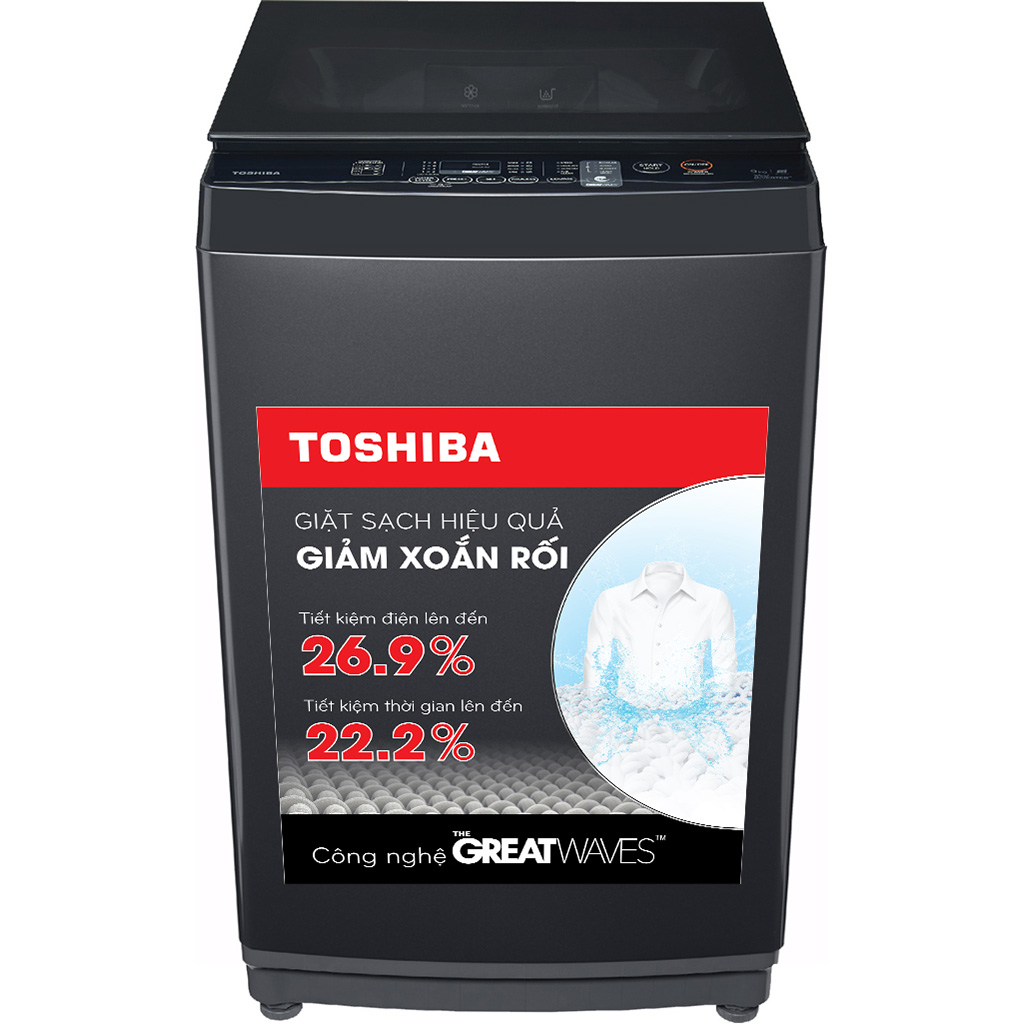 Máy Giặt Toshiba Inverter 9 Kg Aw - Dk1000Fv(Kk)