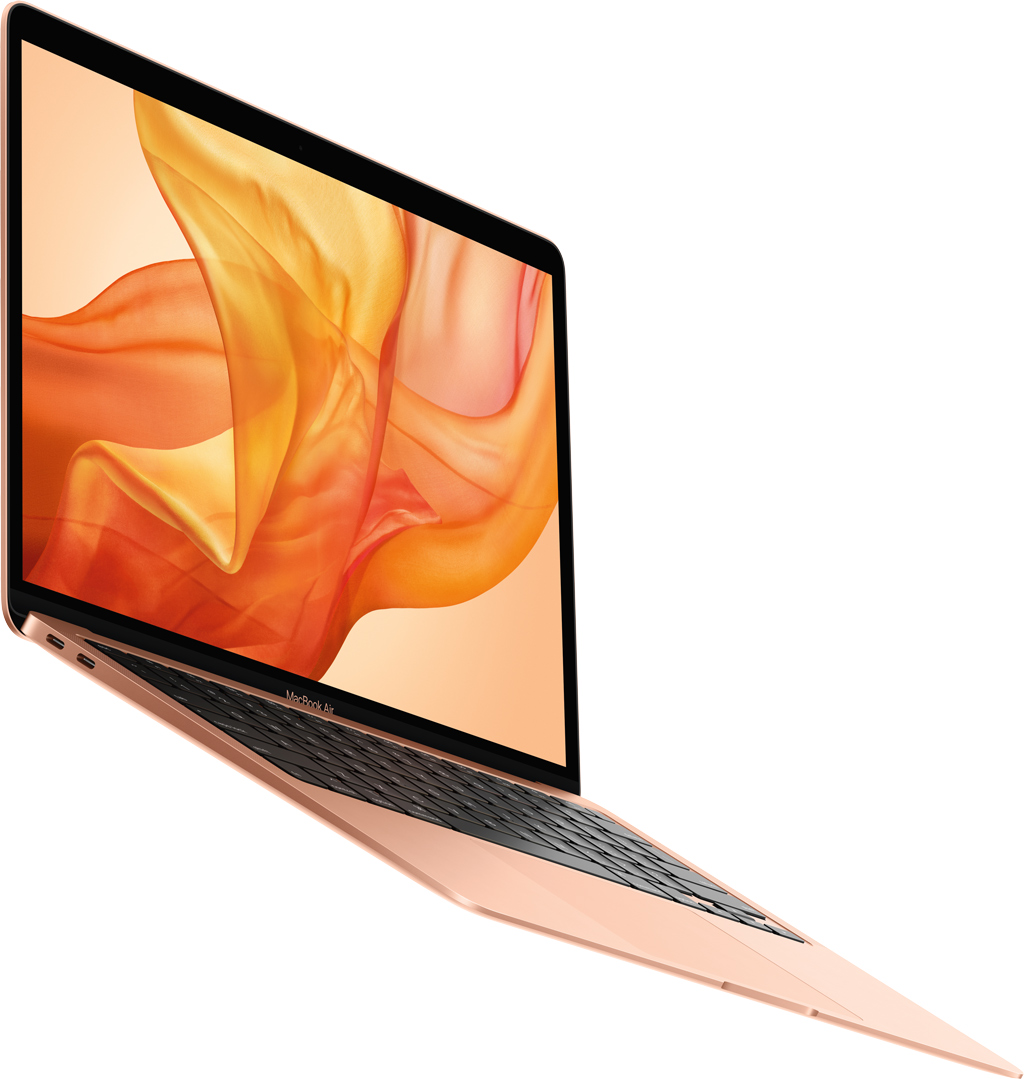 Apple Macbook Air i3 13.3 inch MWTL2SA/A 2020 mặt nghiêng