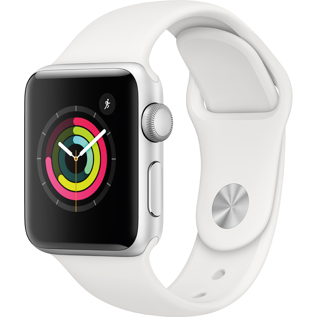 Apple Watch S3 GPS 38mm viền nhôm, dây cao su