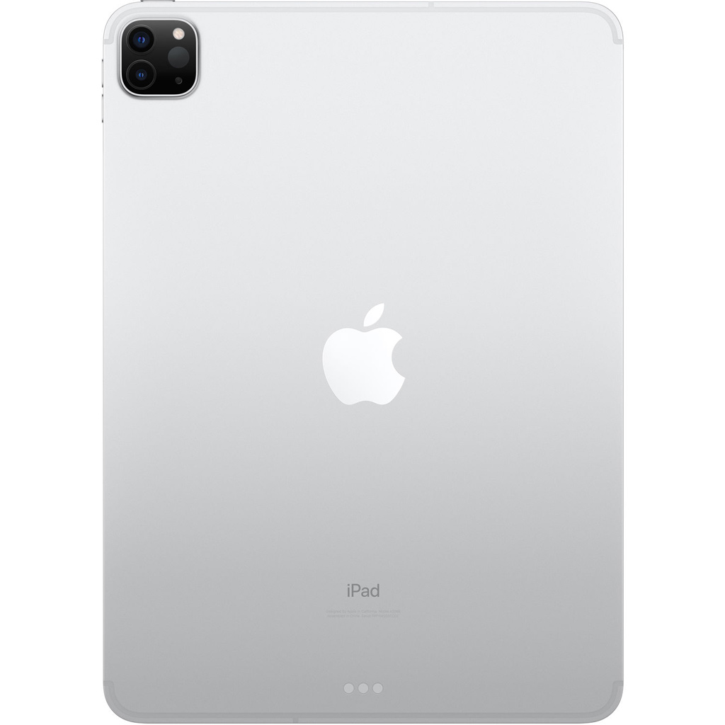 Máy tính bảng Apple iPad Pro 11 inch Wifi Cellular 128GB Bạc 2020 mặt lưng