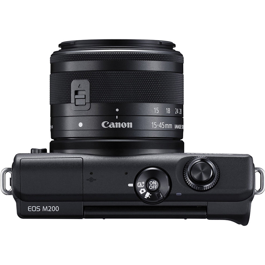 Máy ảnh Canon EOS M200 EF-M 15-45 BK