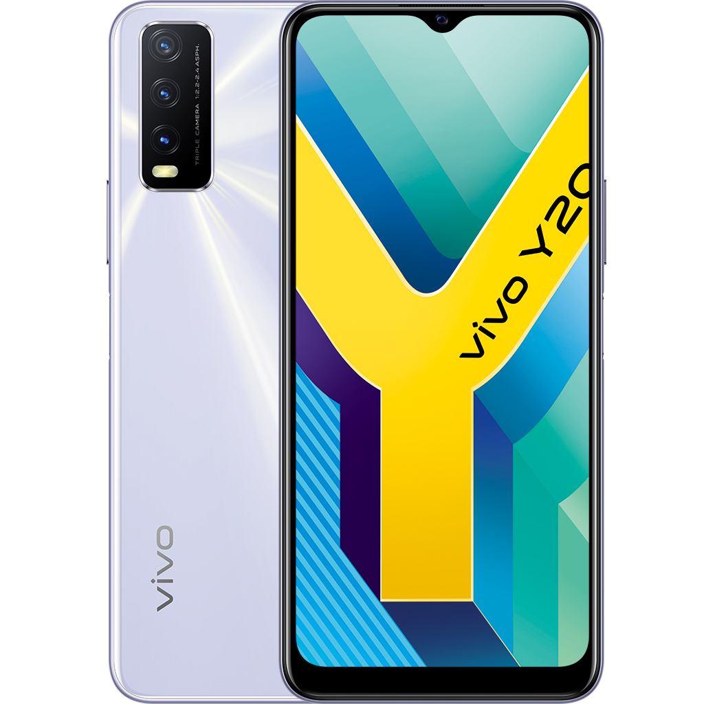 Điện thoại Vivo Y20 (4GB/64GB) Trắng tinh sương