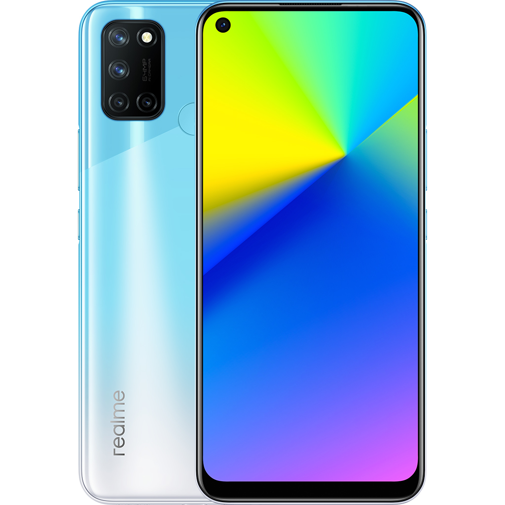 Điện thoại Realme 7i Xanh cực băng