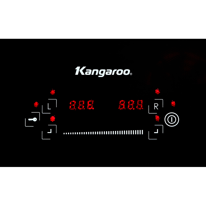 Bếp điện từ hồng ngoại Kangaroo KG 443I bảng điều khiển
