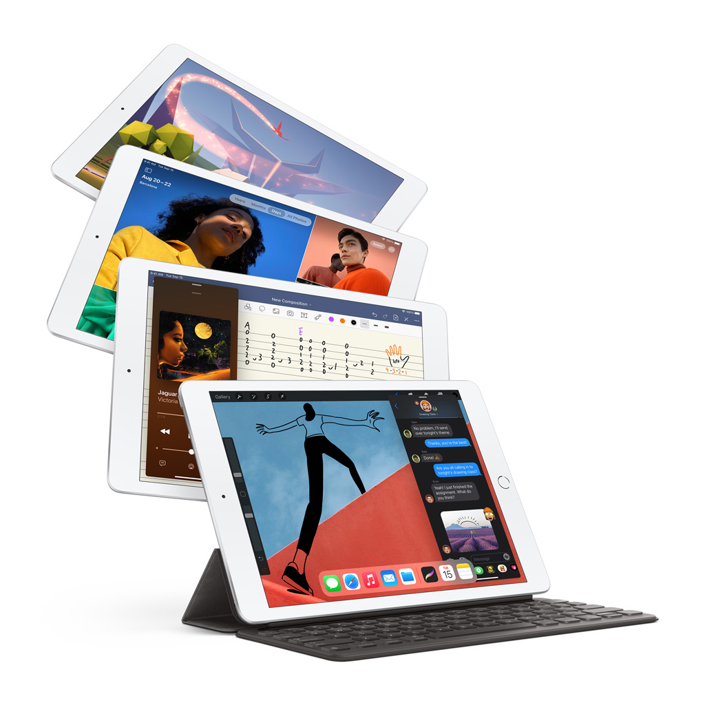 Máy tính bảng iPad 10.2 inch Wifi 32GB MYLC2ZA/A Vàng (2020) hệ điều hành iPadOS