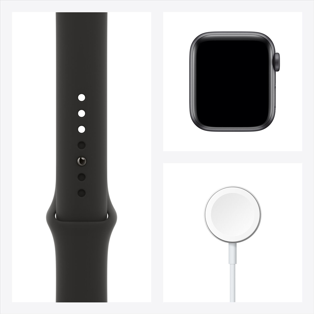 Apple Watch S6 GPS 40mm Vỏ Nhôm Dây Cao Su Đen Giá Tốt Nguyễn Kim