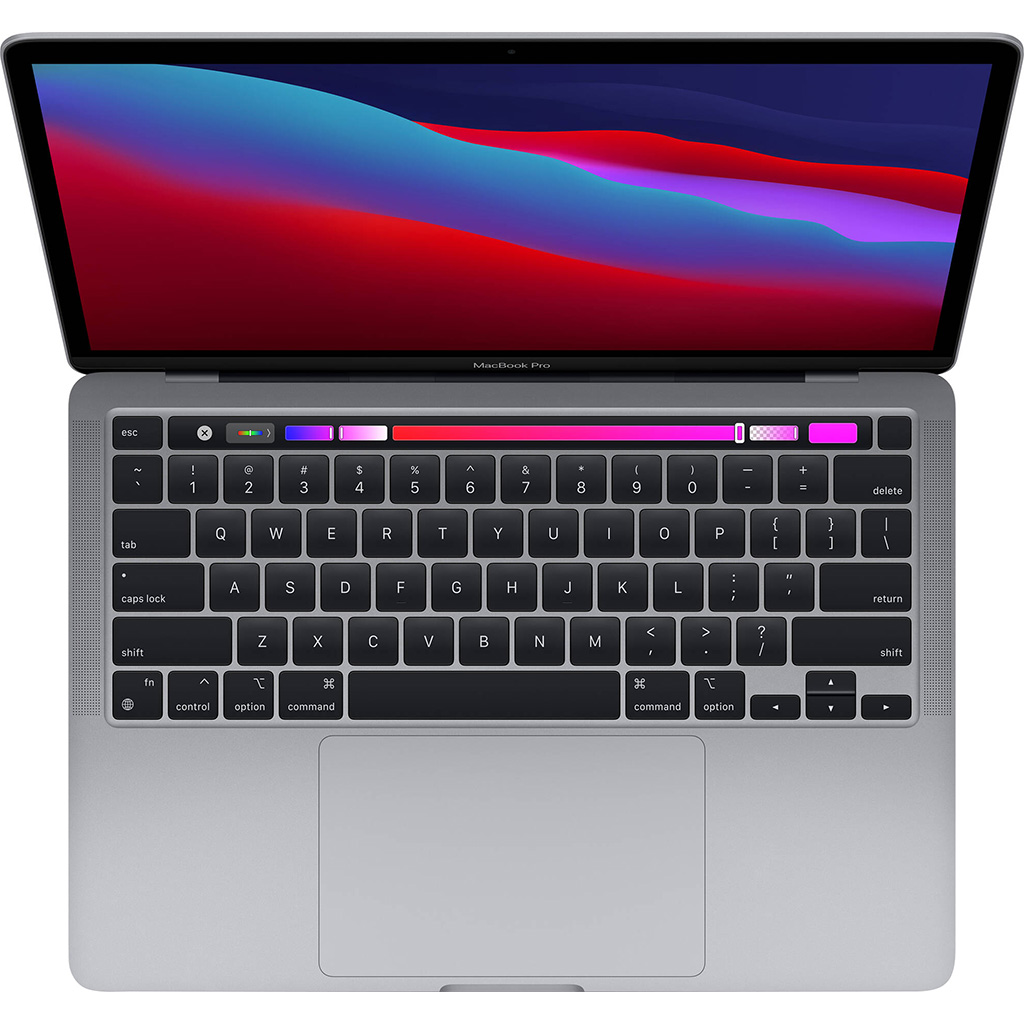Laptop MacBook Pro M1 13.3 inch 256GB MYD82SA/A Xám mặt bàn phím