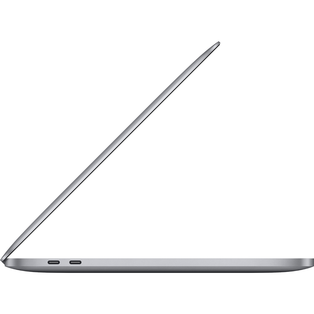 Laptop MacBook Pro M1 13.3 inch 256GB MYD82SA/A Xám mặt cạnh bên
