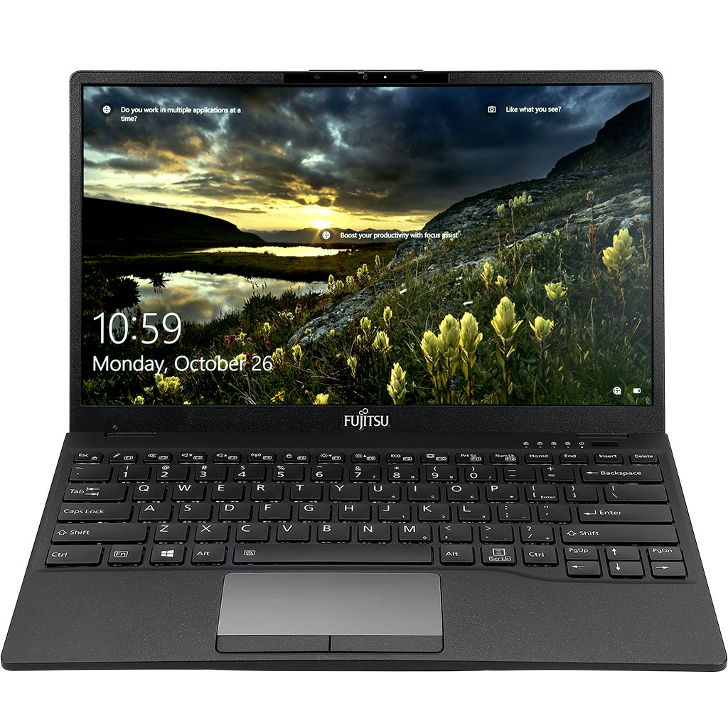 Laptop Fujitsu UH-X i7-1165G7 13.3 inch 4ZR1C14470 mặt chính diện