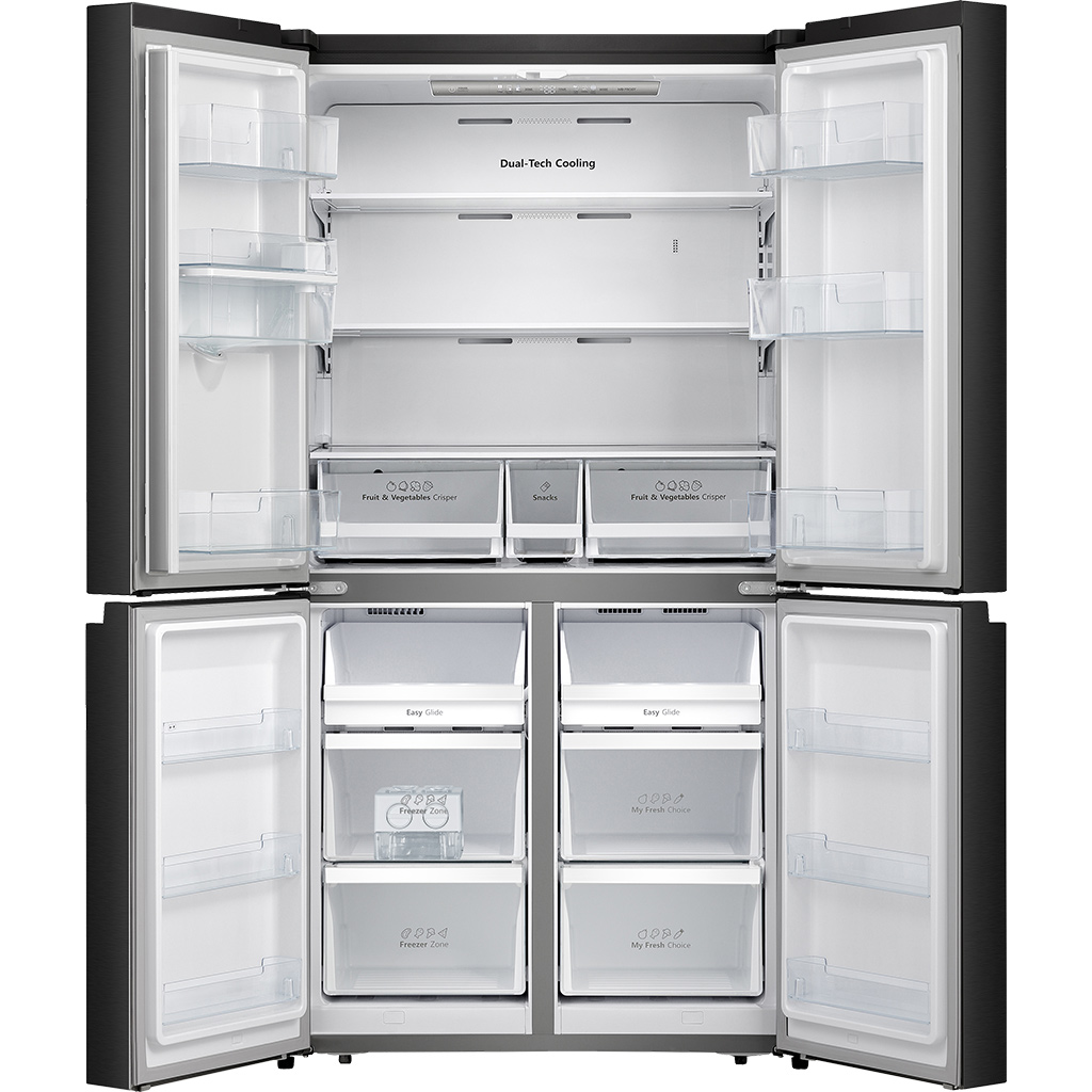 Tủ lạnh Casper Inverter 680 lít RM-680VBW mặt chính diện cửa mở