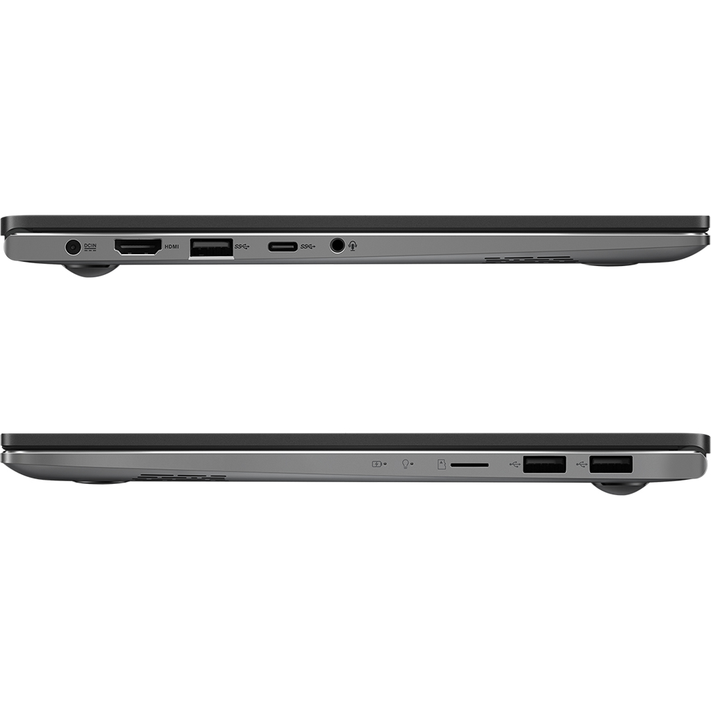 Laptop Asus Vivobook S14 S433EA-AM439T I5-1135G7 14 inch Đen cổng kết nối